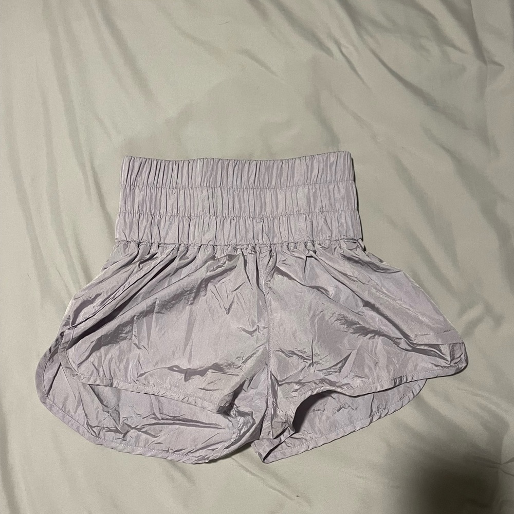FP Movement by Free People High Waist Lilac Shorts